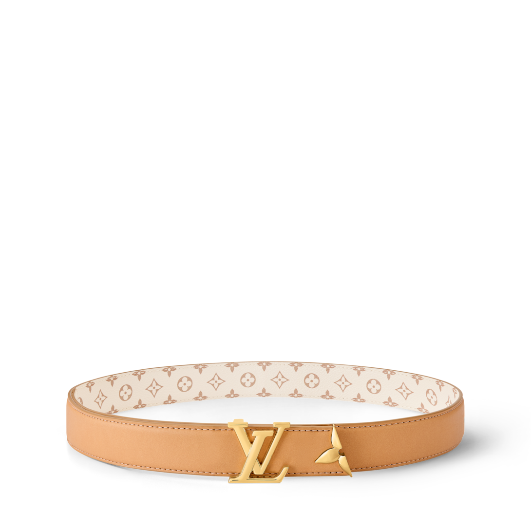 【タイムセール】LOUIS VUITTON ベルト ベージュ ゴールドレディース louis-vuitton--